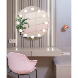 Круглое зеркало с LED подсветкой Бреннен 